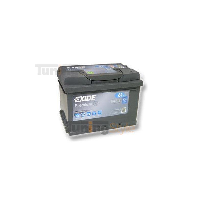 EXIDE premium 12V/61Ah (EA612) | TuningStyle.cz