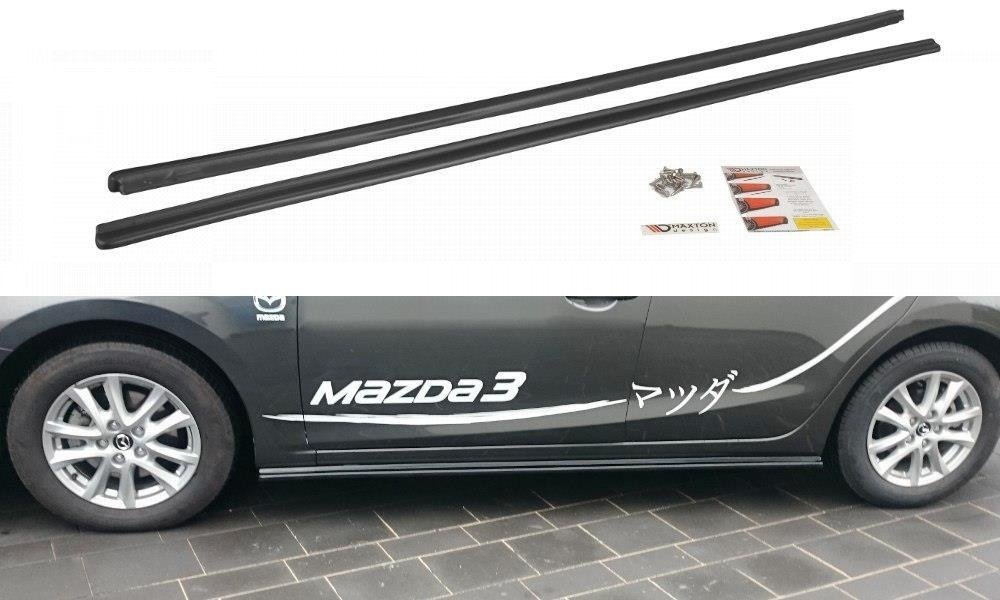 Prahové lišty Mazda 3 BM (Mk3) Facelift 2017 TuningStyle.cz