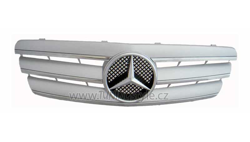 Sportovní maska MercedesBenz W203 0007 CL LOOK chrom