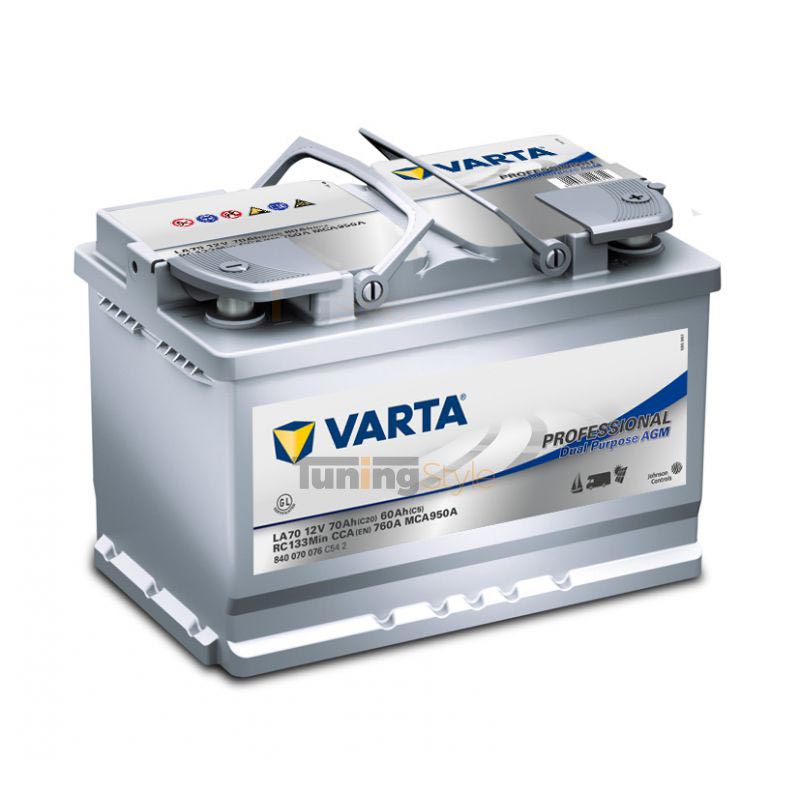 Varta 12V/70Ah AGM (LA70) | TuningStyle.cz