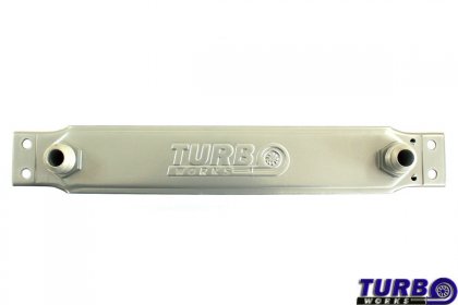 Chłodnica Oleju TurboWorks 13-rzędowa 260x100x50 AN8 silver