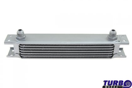 Chłodnica Oleju TurboWorks 7-rzędowa 260x50x50 AN8 Silver