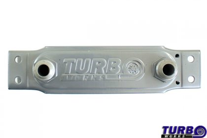 Chłodnica Oleju TurboWorks Slim Line 7-rzędowa 140x50x50 AN8 silver
