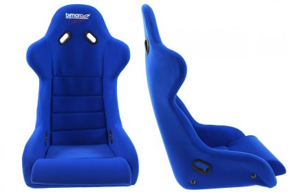 Fotel Sportowy Bimarco Cobra II Welur Blue