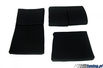 Fotel sportowy GTR Medium Welur Bride Black