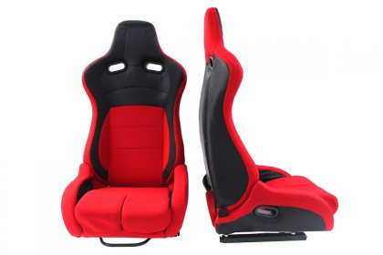 Fotel sportowy Monza Furio Red