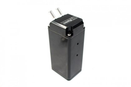 Oil catch tank D1Spec 9mm Black Square