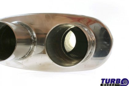 Tłumik Środkowy TurboWorks LT Center 2,75" Dual 2,75" Y-Pipe
