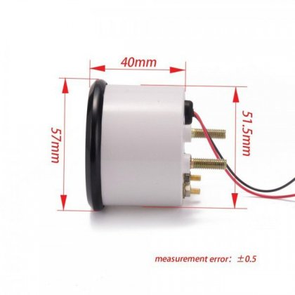 Zestaw wskaźników KET 3w1 Volt+O.Temp+O.Press