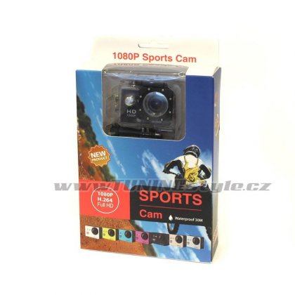 Full HD sportovní kamera s aplikací SPORTCAM WIFI