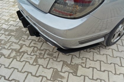 Dyfuzor Tylny i Splittery Tylne Boczne Mercedes C-Class W204 AMG-Line Przedlift