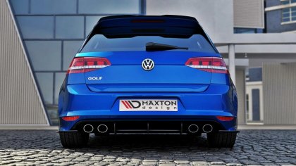 Dyfuzor Tylny i Splittery Tylne Boczne VW Golf 7 R Hatchback