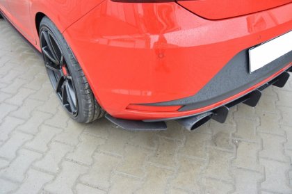 Dyfuzor Tylny i Splittery Tylne BoczneSeat Leon III Cupra