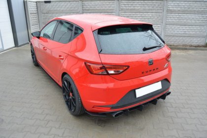 Dyfuzor Tylny i Splittery Tylne BoczneSeat Leon III Cupra