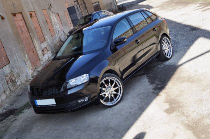 Grill Przedni Skoda Rapid