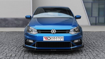 Splitter Przedni Racing VW Polo 5 GTI Polift (ze skrzydłami)