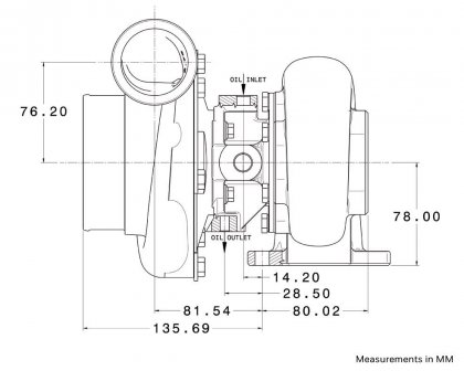 Turbosprężarka Garrett GTW3476 Super Core