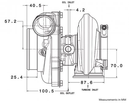 Turbosprężarka Garrett GTX2971R Super Core (836041-5003S)