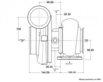 Turbosprężarka Garrett GTX4202R Super Core