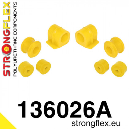 136026A: Zestaw poliuretanowy stabilizatora przedniego SPORT