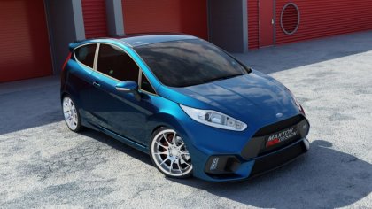 Zderzak Przedni Fiesta MK7 Polift (focus RS 2015 Look)