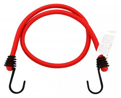 Upínač pružný DOUBLE HOOK 10mm/80cm TÜV/GS