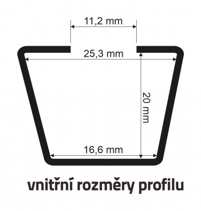 Střešní nosič FABIA III zámek černý DIH - liftback