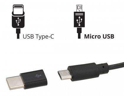 Nabíječka telefonu 12/24V MICRO USB/USB-C