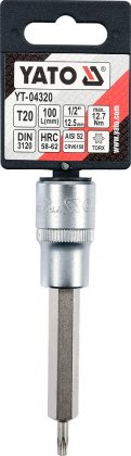 Nástavec prodloužený 1/2" Torx T20