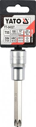 Nástavec prodloužený 1/2" bit Torx T55