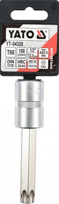 Nástavec prodloužený 1/2" bit Torx T60