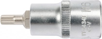 Nástavec  1/2" bit vícezubý M6