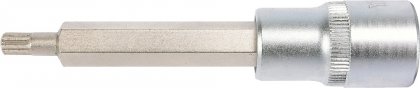 Nástavec prodloužený 1/2" bit vícezubý M6