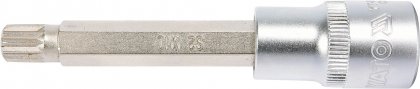 Nástavec prodloužený 1/2" vícezubý bit M10