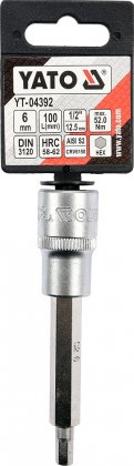 Nástavec prodloužený 1/2" bit Imbus H6