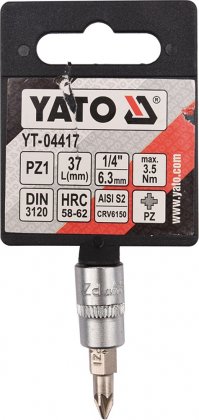 Nástavec 1/4" bit PZ1
