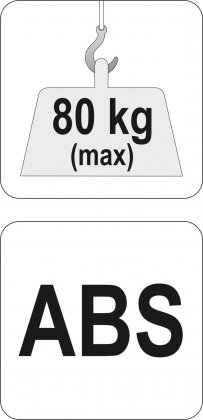 Držák pro přenášení desek ABS (80 kg)