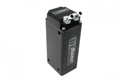 Oil catch tank D1Spec 15mm Black Square