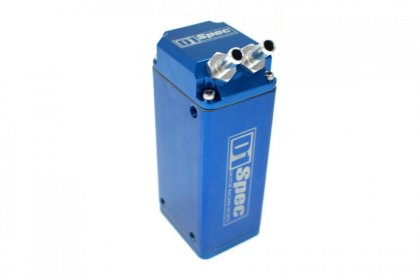 Oil catch tank D1Spec 15mm Blue Square