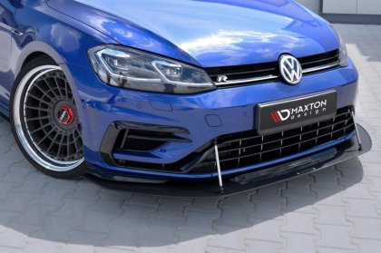 Hybrydowy Splitter Przedni Racing VW Golf 7 R Polift