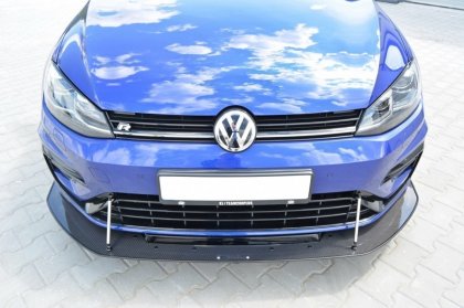 Hybrydowy Splitter Przedni Racing VW Golf 7 R Polift