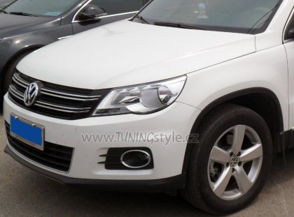 Chrom rámečky předních mlhovek VW Tiguan 11-