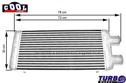 Intercooler TurboWorks 12 600x300x76 jednostranný