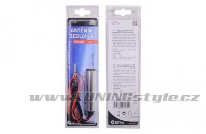 Anténní zesilovač AM/FM 12V