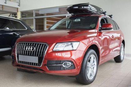 Karbonová ochranná lišta zadního nárazníku Audi Q5 2008-2016