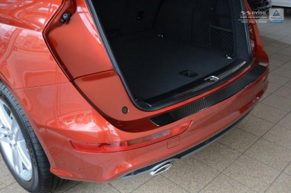 Karbonová ochranná lišta zadního nárazníku Audi SQ5 2013-2016