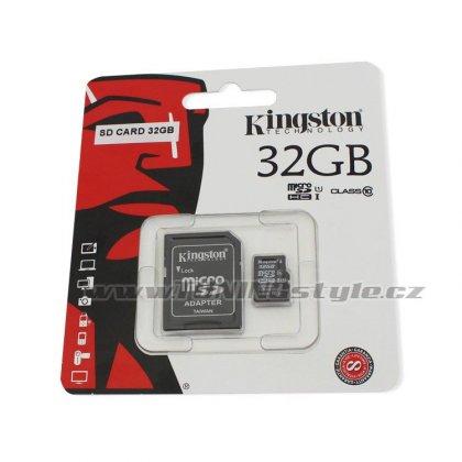 KINGSTON mikro SDHC karta SD CARD 32GB
