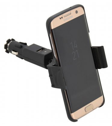 Držák telefonu do zásuvky SOCKET 1xUSB