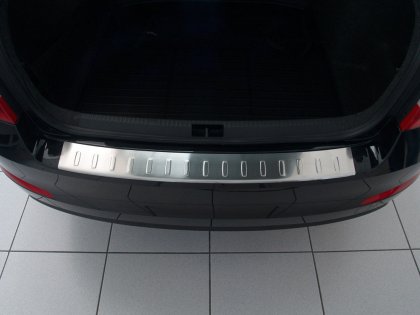 Nerezová ochranná lišta zadního nárazníku Škoda Octavia III sedan chromová