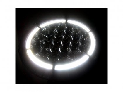 Pracovní/dálkové světlo LED s kroužkem 32xLED